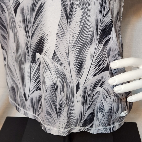 Reel Legends Reel Tec Black White Lightweight Activewear Long Sleeve Small - Picture 3 of 7